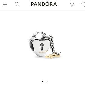 Key to my heart Pandora Charm